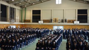 令和７年度記念品贈呈式が行われました。