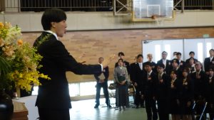 令和７年度 第７６回卒業証書授与式が行われました。