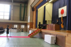 令和７年度同窓会入会式が行われました。