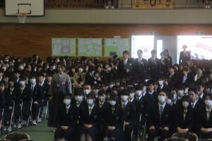 令和７年度 第７６回卒業証書授与式が行われました。