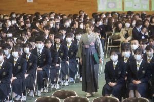 令和７年度 第７６回卒業証書授与式が行われました。