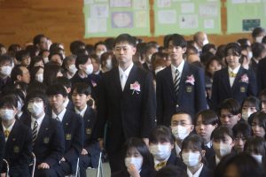 令和７年度 第７６回卒業証書授与式が行われました。