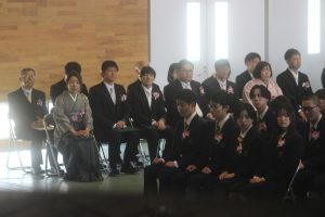 令和７年度 第７６回卒業証書授与式が行われました。