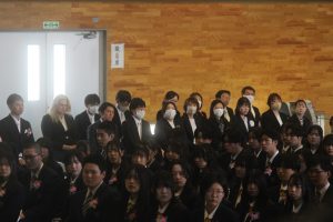 令和７年度 第７６回卒業証書授与式が行われました。