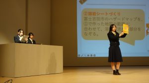 郷土愛醸成を核とした若者チャレンジプロジェクト活動発表会が行われました。