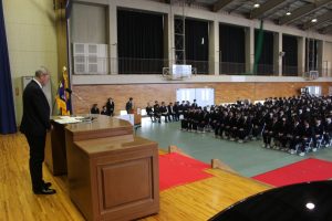 令和７年度表彰状授与式が行われました。