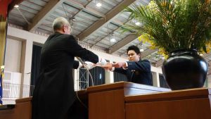 令和７年度 第７６回卒業証書授与式が行われました。