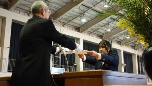 令和７年度 第７６回卒業証書授与式が行われました。